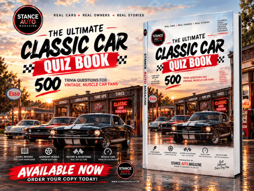 The Ultimate Classic Car Quiz Book: 500 Trivia Questions