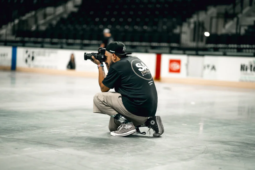 donnie rochin stance auto photographer at a car show