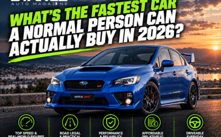 What's the Fastest Car a Normal Person Can Actually Buy in 2026?