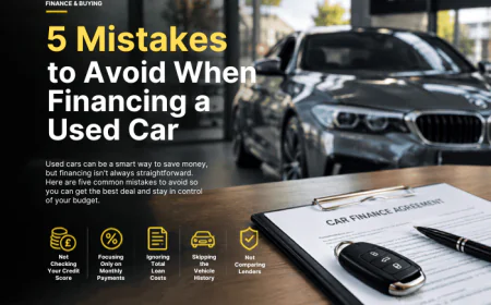 5 Mistakes to Avoid When Financing a Used Car