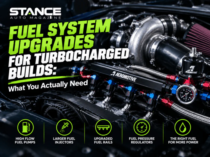 Fuel System Upgrades for Turbocharged Builds: What You Actually Need