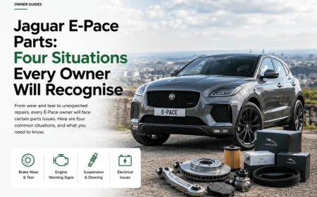 Jaguar E-Pace Parts: Four Situations Every Owner Will Recognise