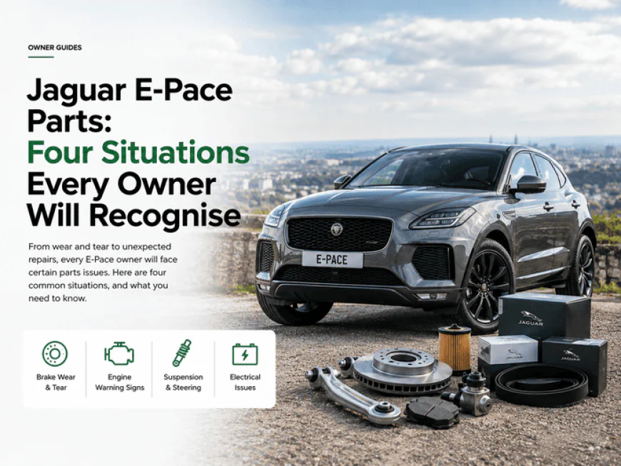 Jaguar E-Pace Parts: Four Situations Every Owner Will Recognise