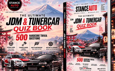The Ultimate JDM & Tuner Car Quiz Book: 500 Hardcore Trivia Questions