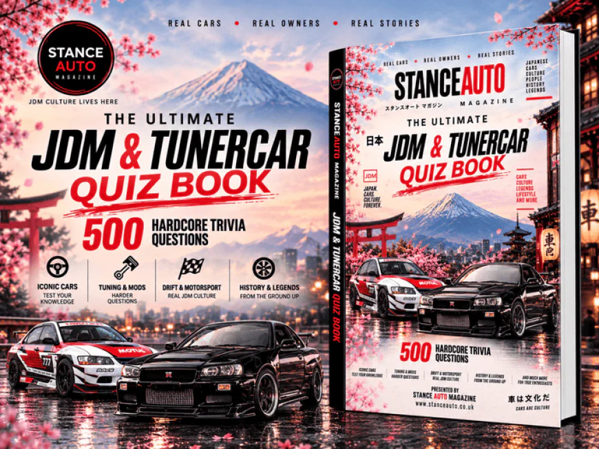 The Ultimate JDM & Tuner Car Quiz Book: 500 Hardcore Trivia Questions