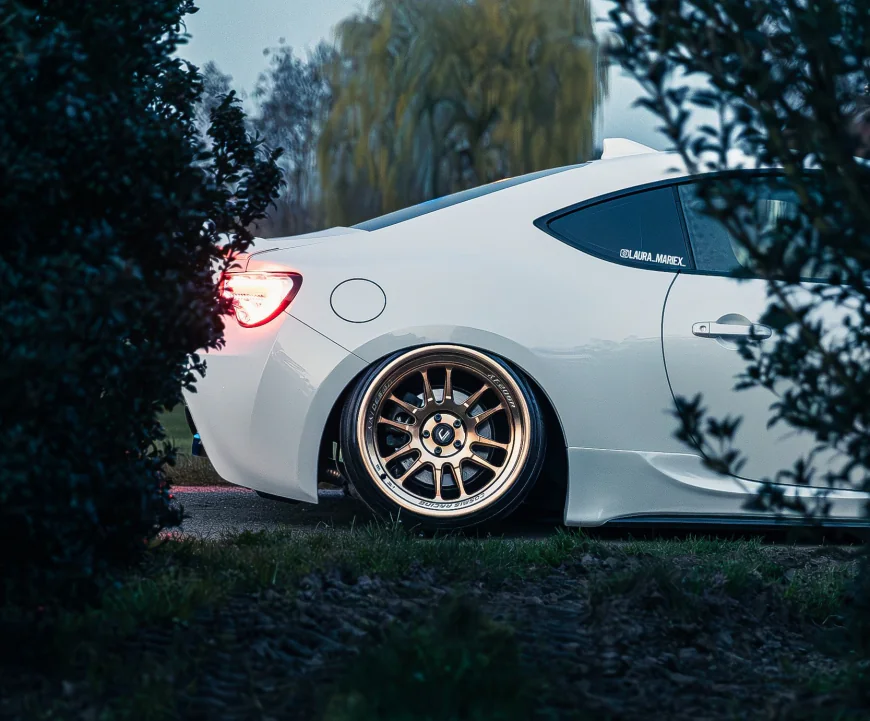 Stanced Subaru BRZ: Laura's Imported Air Suspension Build