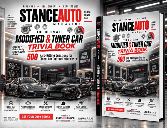 The Ultimate Modified & Tuner Car Trivia Book: 500 Questions