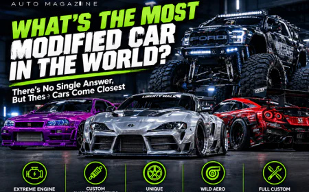What's the Most Modified Car in the World? There's No Single Answer, But These Cars Come Closest