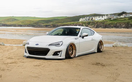 Stanced Subaru BRZ: Laura's Imported Air Suspension Build