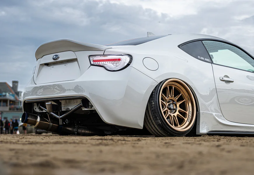 Stanced Subaru BRZ: Laura's Imported Air Suspension Build