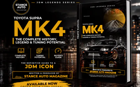 Toyota Supra MK4 Book: The Complete History, Legend & Tuning Potential