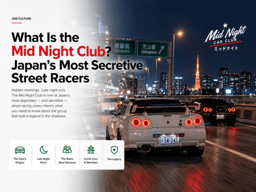 What Is the Mid Night Club? Japan's Most Secretive Street Racers