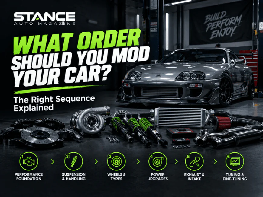 What Order Should You Mod Your Car? The Right Sequence Explained