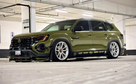 Bagged Volkswagen Atlas: Marco Dator's 2024 Family SUV Show Build