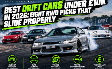 Best Drift Cars Under £10k in 2026: Eight RWD Picks That Slide Properly