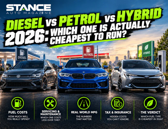 Diesel vs Petrol vs Hybrid 2026: Which One Is Actually Cheapest to Run?