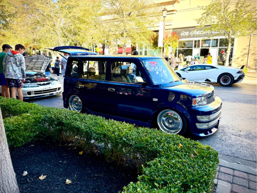 Bagged Toyota bB: Hannah Gragg's 2000 Right-Hand-Drive JDM Tuner Build