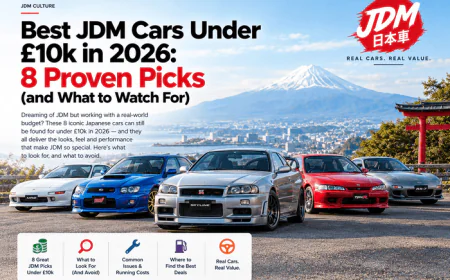 Best JDM Cars Under £10k in 2026: 8 Proven Picks (and What to Watch For)