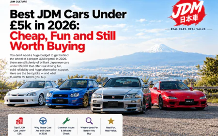 Best JDM Cars Under £5k in 2026: Cheap, Fun and Still Worth Buying