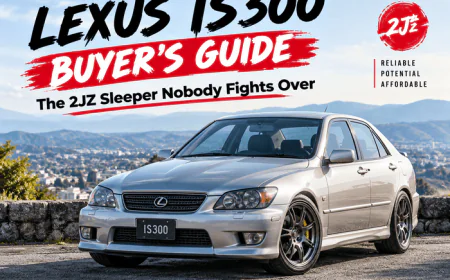 Lexus IS300 Buyer's Guide: The 2JZ Sleeper Nobody Fights Over