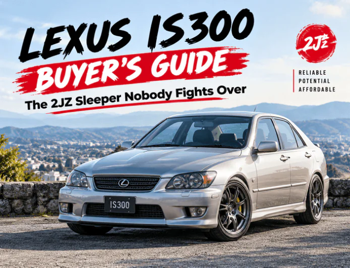 Lexus IS300 Buyer's Guide: The 2JZ Sleeper Nobody Fights Over