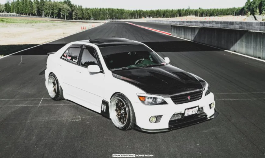 Lexus IS300 buyer's guide with a modified first-gen IS300 sedan with Altezza style tail lights