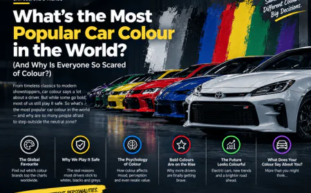 What's the Most Popular Car Colour in the World? (And Why Is Everyone So Scared of Colour?)