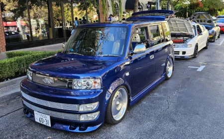 Bagged Toyota bB: Hannah Gragg's 2000 Right-Hand-Drive JDM Tuner Build