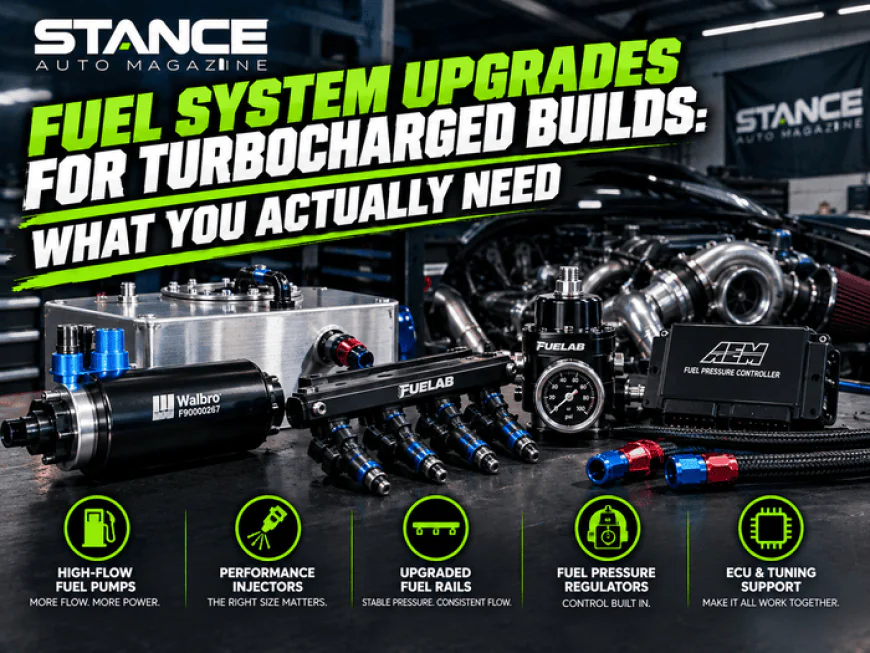 Fuel System Upgrades for Turbocharged Builds: What You Actually Need