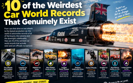 10 of the Weirdest Car World Records That Genuinely Exist
