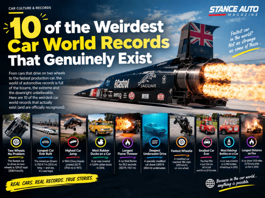 10 of the Weirdest Car World Records That Genuinely Exist