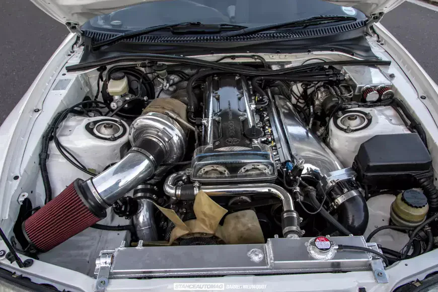 The Toyota 2JZ engine is best known for powering which car?
