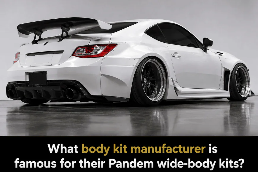 What body kit manufacturer is famous for their Pandem wide-body kits?