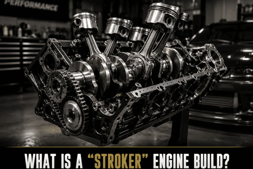What is a "stroker" engine build?