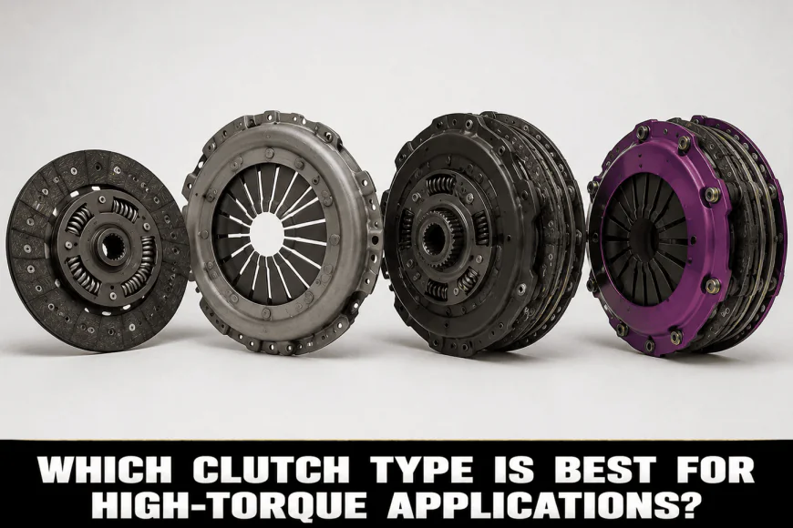 Which clutch type is best for high-torque applications?